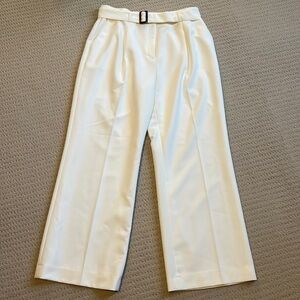 Alex Marie white wide leg dress pants